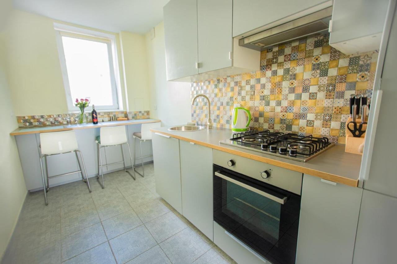 Large Flat. Great View. City Center. Varşova Dış mekan fotoğraf