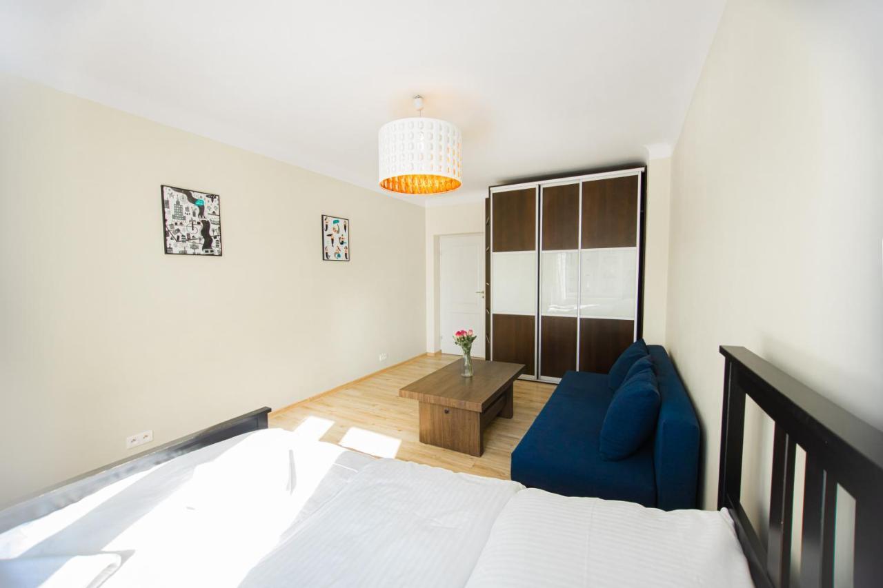 Large Flat. Great View. City Center. Varşova Dış mekan fotoğraf